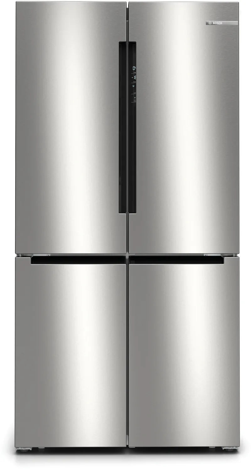 BOSCH French Door Multi Door Fridge-Freezer - Stainless Steel - 605L / 905mm - Serie 4 - KFN96VPEA