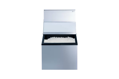 SnoMaster SM-150 150Kg/24Hr Commercial Square Block Type Ice-Maker - Stainless Steel (Including 160Kg Storage Bin)