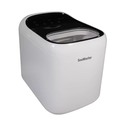 SnoMaster SM-30 12Kg/24Hr Counter-Top Bullet Type Ice-Maker - White