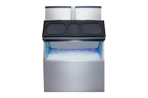 SnoMaster SM-700 700Kg/24Hr Commercial Square Block Type Ice-Maker - Stainless Steel (Including 320Kg Storage Bin)