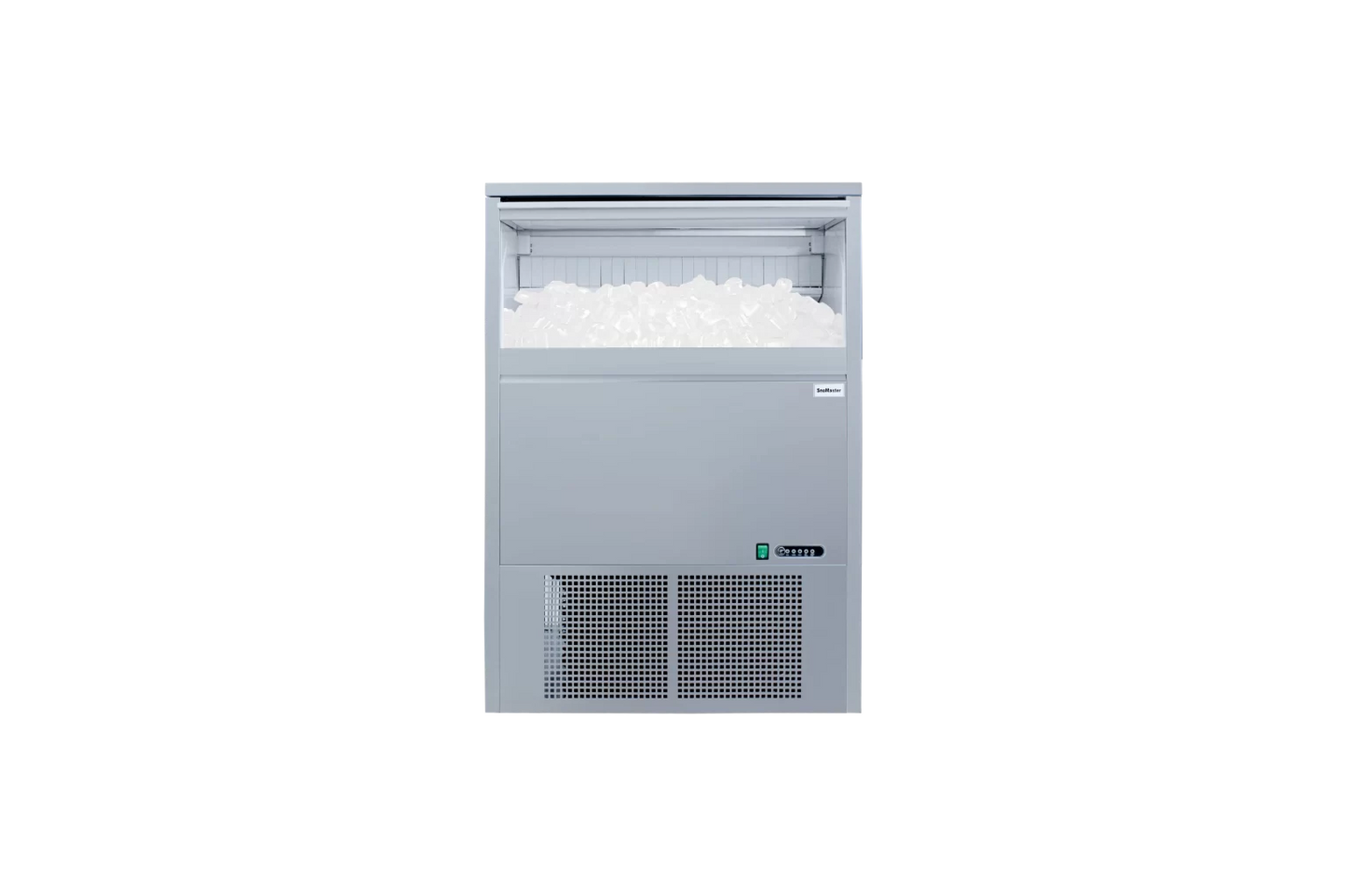 SnoMaster SM-80 80Kg/24Hr Commercial Gourmet Type Ice Maker - Stainless Steel