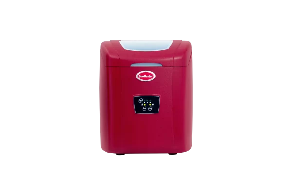 SnoMaster ZB-14 12Kg/24Hr Counter-Top Bullet Type Ice-Maker - Red