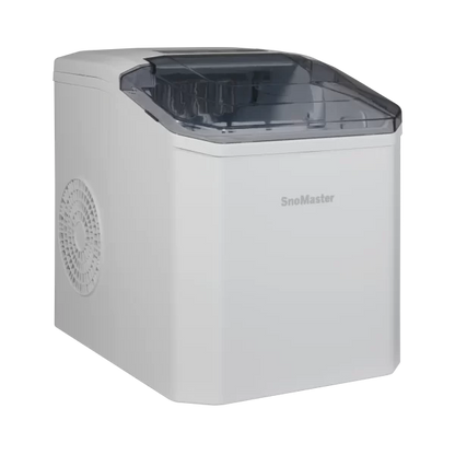 SnoMaster ZBC-14 12Kg/24Hr Counter-Top Bullet Type Ice-Maker - White