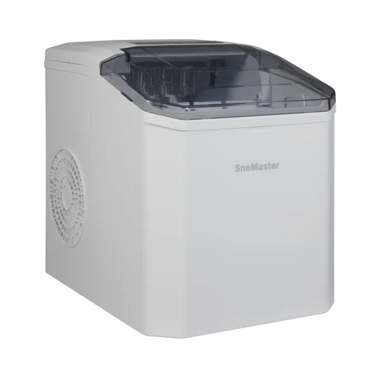 SnoMaster ZBC-14 12Kg/24Hr Counter-Top Bullet Type Ice-Maker - White