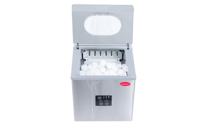 SnoMaster ZBC-15 15Kg/24Hr Counter-Top Bullet Type Ice-Maker - Stainless Steel