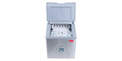 SnoMaster ZBC-20 20Kg/24Hr Counter-Top Bullet Type Ice-Maker - Stainless Steel