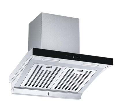 Falco 60cm Stainless Steel Wall Extractor T-Sharp Slanted - FAL-60-F09