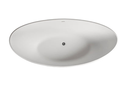 DADO SIRENE Rio Freestanding Bathtub - White - 1715mm x 830mm x 535mm