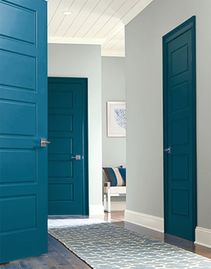 DOORTEC Chesterfield Interior Door - Deep Moulded - 4 Horizontal Panels