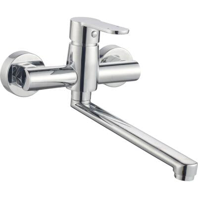 Aquarius II Sink Mixer Wall Type Chrome