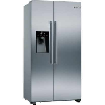 BOSCH Side-by-Side Fridge-Freezer - Stainless Steel - 610L / 908mm - Serie 4 - KAI93VI304