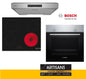 BOSCH Built-In 3-Piece Combo -  Electric Oven, Electric Hob & Under-Cabinet Extractor