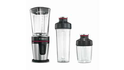 BOSCH Blender / Liquidiser VitaStyle Mixx2Go 350W - Stainless steel - MMBM7G3M