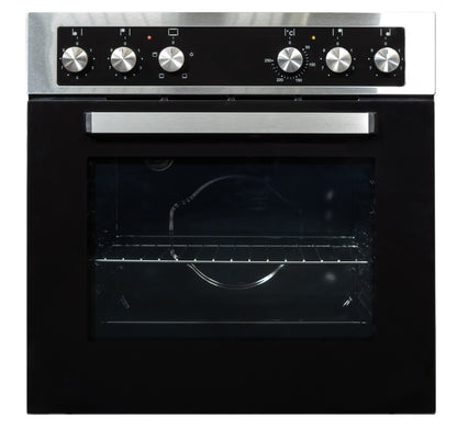 FALCO 60CM Combi Oven & Ceran Hob Set, 4 Function (Stainless Steel) - CM6602-A1-SS03