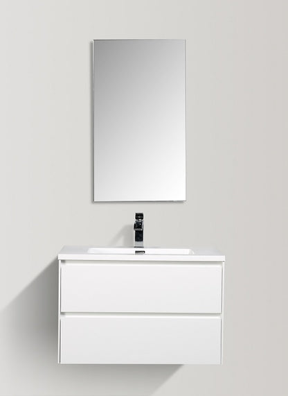 Madrid 800mm- Double Drawer & Top & Basin