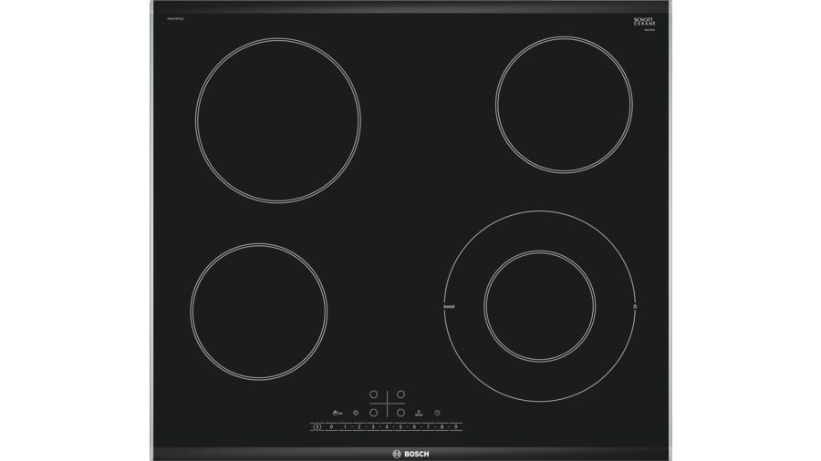 BOSCH 60cm Touch Control Ceramic Hob - Electric - Black - Serie 6 - PKF675FP1E - Artisans Trade Depot