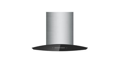 FALCO 60CM Curved Glass Stainless Chimney Extractor FAL-6068