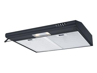 Falco 60cm Black Wall Extractor - AR-60-903BL