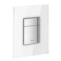 Grohe Skate Cosmopolitan Wall Plate Glass Moon White