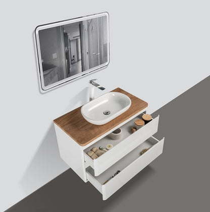 Lazio 900mm- Double Drawer & Top & Basin