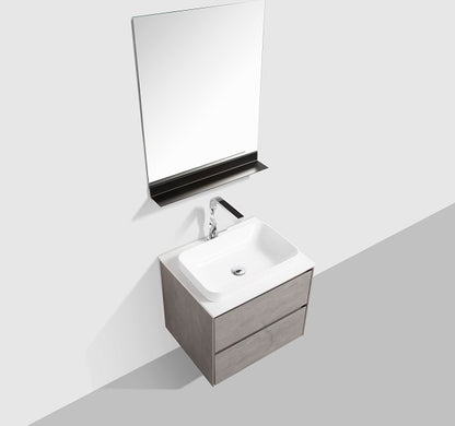 Madrid 600mm- Double Drawer & Top & Basin