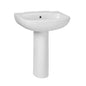 BETTA Mirage Wall Hung Basin &, Floor-mounted Pedestal - Artisans Trade Depot