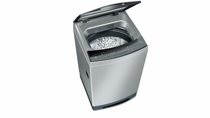 BOSCH Toploader Washing Machine - 13 kg - Silver Inox - WOE135S0ZA