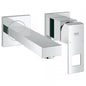 Grohe Eurocube Single Lever Basin Mixer Wall Mounted Chrome