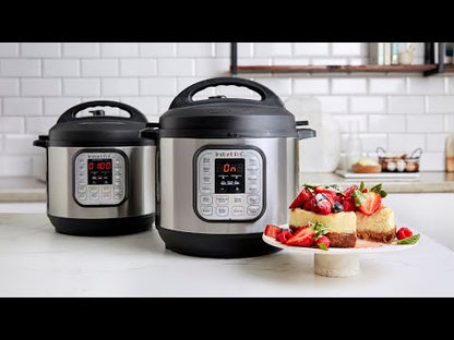 Instant Pot Duo 7-in-1 Smart Cooker - 6L - Slow Cooker, Rice Cooker, Sauté Pan, Yoghurt Maker, Steamer and Food Warmer