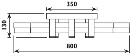 Radiant  RC111 / JE61-S/NW Ceiling Light - 40W LED - 3500K (driver incl) - Artisans Trade Depot