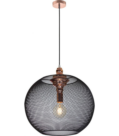 Radiant RP293 / PF203E27MBLK /CP- Pendant 230v - Metal Shade 500mm - Artisans Trade Depot