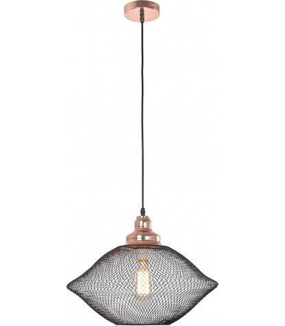 Radiant RP294 / PF204E27MBLK /CP - Pendant 230v - Metal Shade 420mm - Artisans Trade Depot