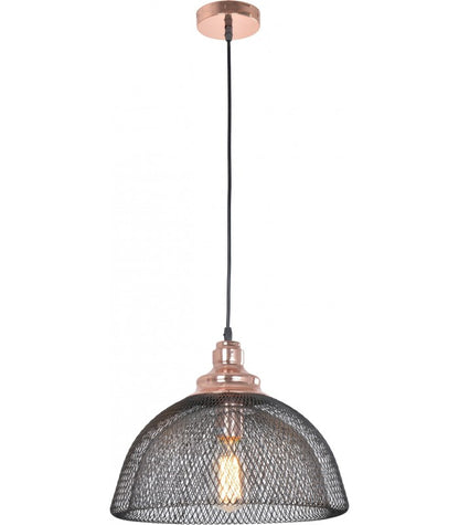 Radiant RP295 / PF205E27MBLK /CP - Pendant 230v - Metal Shade 360mm - Artisans Trade Depot